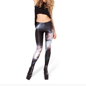 BLACKMILK Australia NEW! Black Celestial Leggings Sz S!